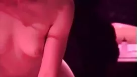 扎著辮子的碼頭精美地吸了雞巴